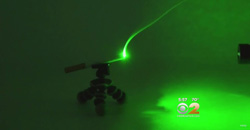 De jongen verloor zicht na het spelen met laserpointer